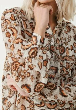 Part Two Viktorine - Overhemdblouse - Koi Japanese Flower Print -Mode Kleding Winkel 4cc6857efc2c4303a4486d4b463def71