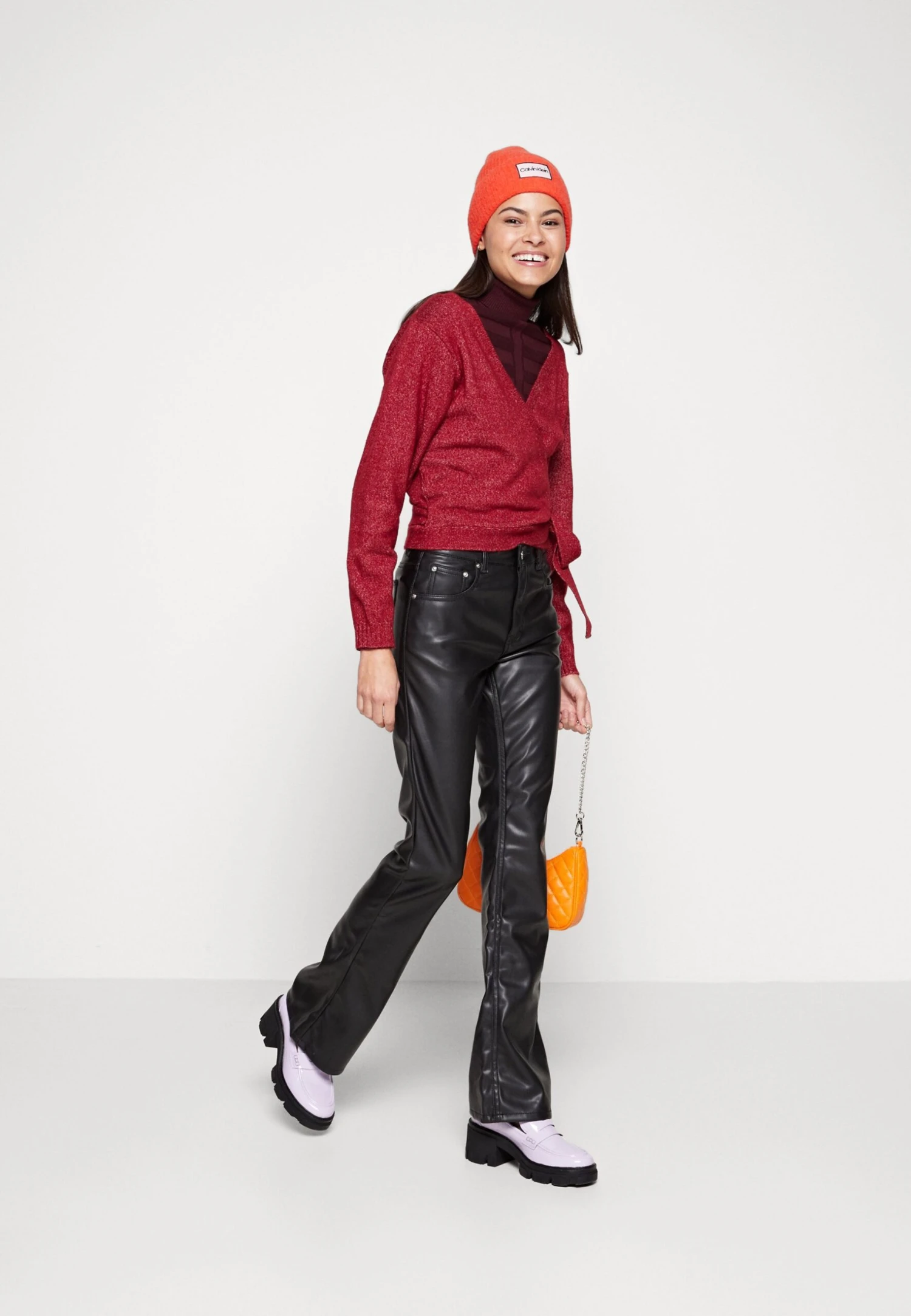 Even&Odd Vest - Dark Red 2 Even&Odd Vest - Dark Red - Afbeelding 2