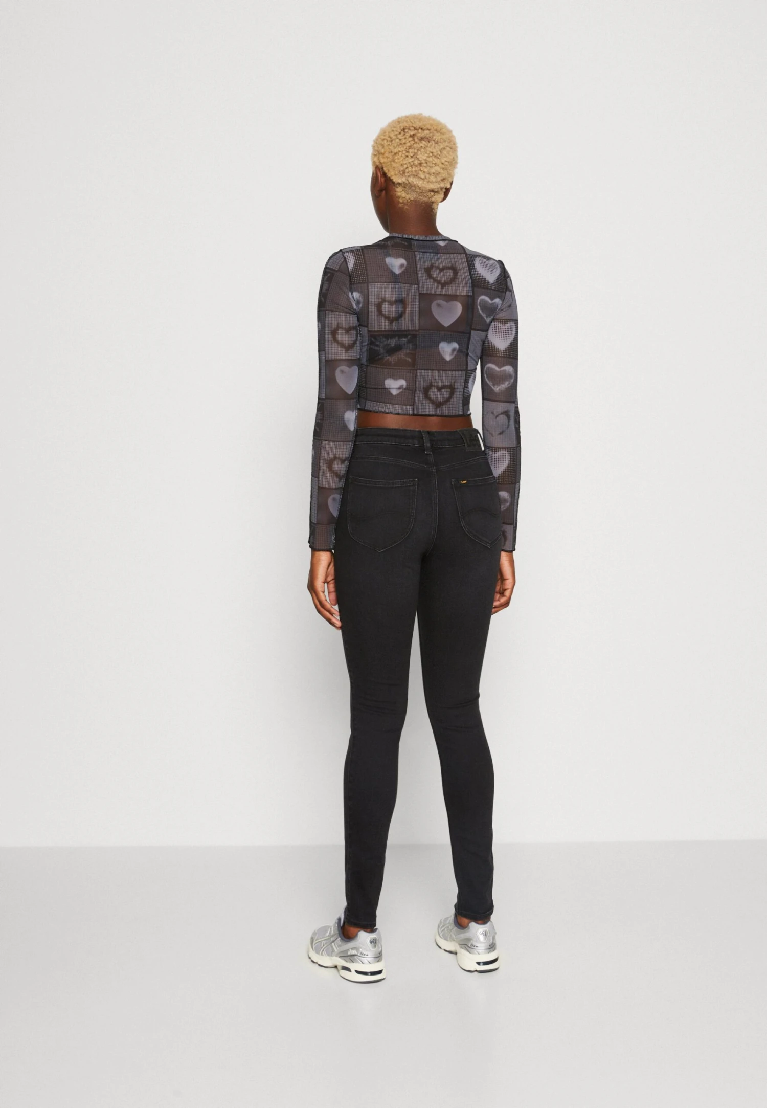 Lee Scarlett High - Jeans Skinny Fit - Tingled Black 3 Lee Scarlett High - Jeans Skinny Fit - Tingled Black - Afbeelding 3