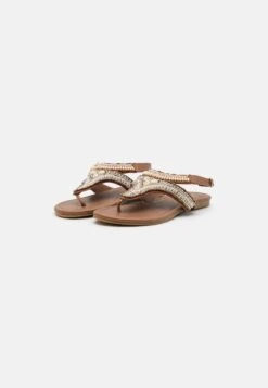 Anna Field Teensandalen - Beige 8 Anna Field Teensandalen - Beige -Mode Kleding Winkel 501108887f7f4ab1a17bedabf9bbcb94