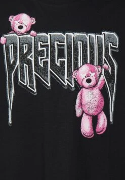 YOURTURN Unisex - T-Shirt Print - Black -Mode Kleding Winkel 50f3cf73bd7f4a3ba2b580054e62ae53