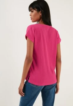LELA Regular Fit - Blouse - Fuchsia 8 LELA Regular Fit - Blouse - Fuchsia -Mode Kleding Winkel 5513a76d2417496ebd7e7091218d4b0d