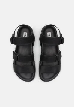 YOURTURN Unisex - Sandalen - Black -Mode Kleding Winkel 55bdf5c06c42448396cf7be7b3e7a960