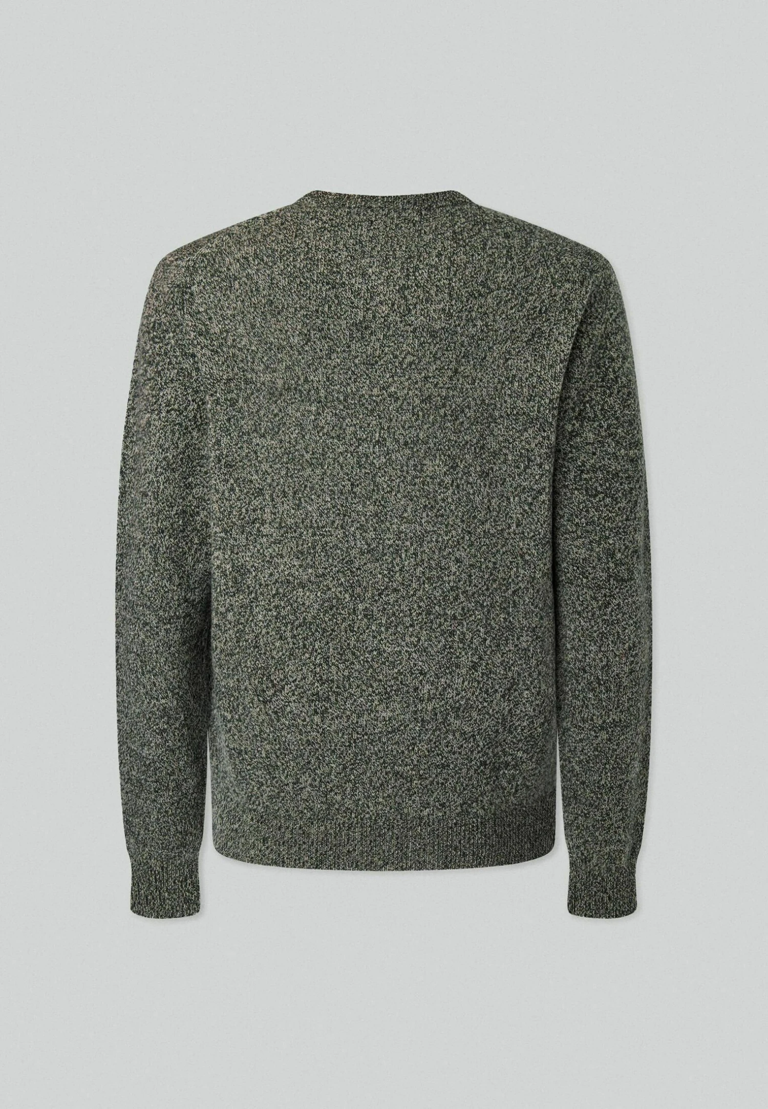 Hackett London Lw Mouline Crew - Trui - Green Taupe 6 Hackett London Lw Mouline Crew - Trui - Green Taupe - Afbeelding 6