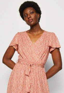 Anna Field Jurk - Brown/White -Mode Kleding Winkel 5ed94e9c6d75435782a95ca484373ed7