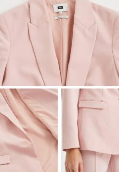 WE FASHION Nauwsluitende - Marly - Blazer - Pink -Mode Kleding Winkel 5fe957103e3a44e29b89f1d072668997