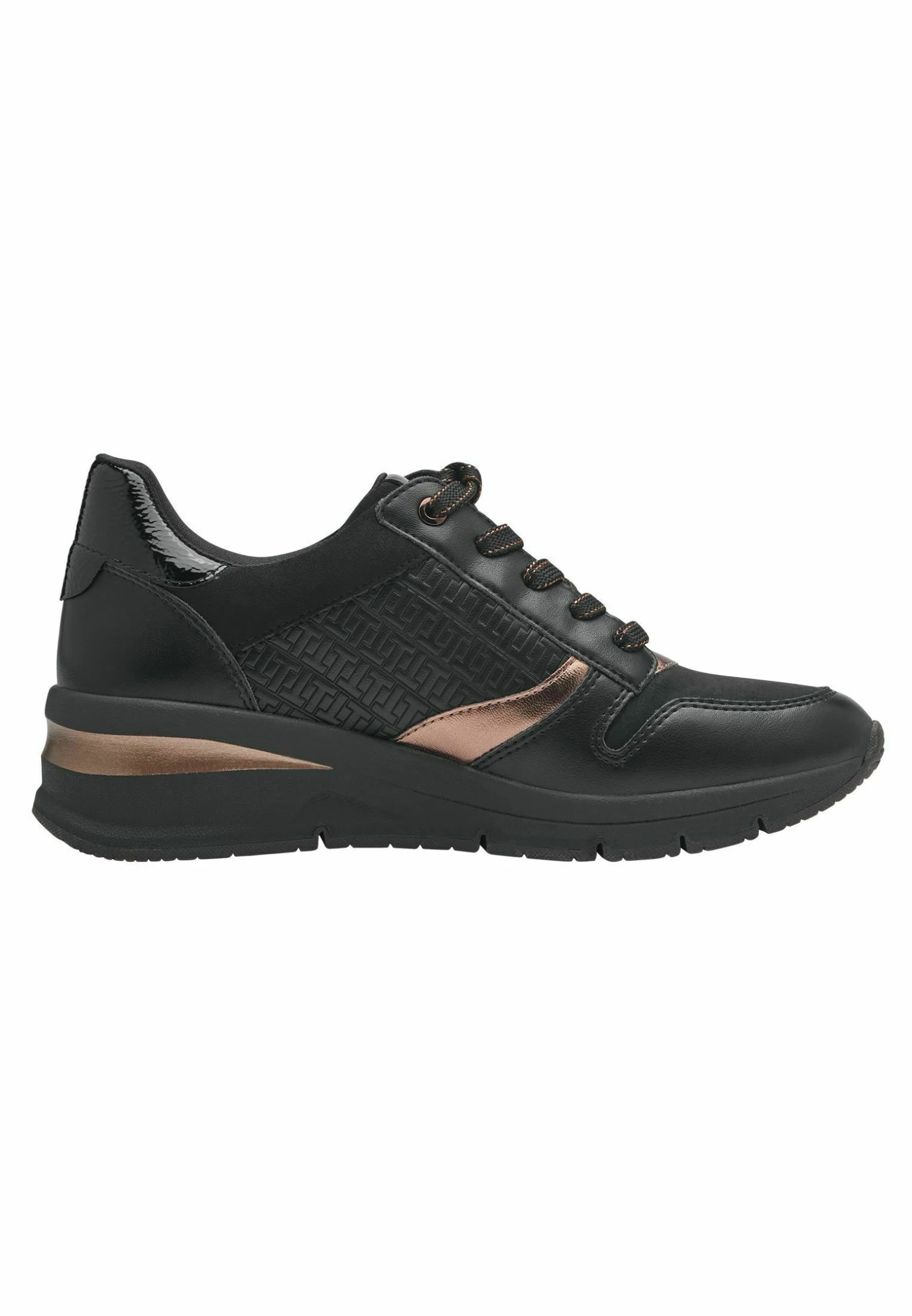 Tamaris Sneakers Laag - Black Copper 6 Tamaris Sneakers Laag - Black Copper - Afbeelding 6