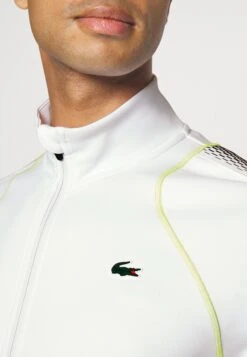 Lacoste Sport Tennis Jacket Med - Trainingsvest - Blanc Jaune -Mode Kleding Winkel 624c4eb3980949f2a252ed4de6c319a8