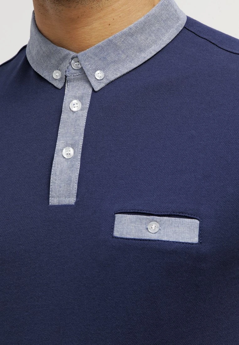 Pier One Poloshirt - Dark Blue 4 Pier One Poloshirt - Dark Blue - Afbeelding 4