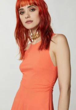 Patrizia Pepe Essential- Jurk - Intense Coral 8 Patrizia Pepe Essential- Jurk - Intense Coral -Mode Kleding Winkel 6346e6bc36d5451cb78c432ccd84b7ec