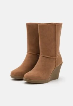 Anna Field Winter Boot - Enkellaarsjes Met Sleehak - Cognac 8 Anna Field Winter Boot - Enkellaarsjes Met Sleehak - Cognac -Mode Kleding Winkel 64d45de883534e7f974d195c7e051ad9