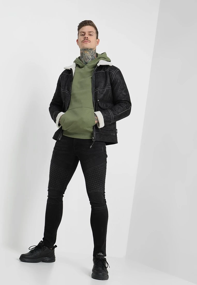 Pier One Hoodie - Khaki 2 Pier One Hoodie - Khaki - Afbeelding 2