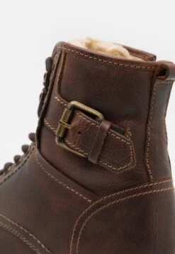 Pier One Leather - Veterboots - Brown -Mode Kleding Winkel 666e3a5bf438484bbadef029d3dd5ff8