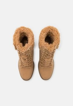 Anna Field Leather - Veterboots - Beige -Mode Kleding Winkel 66713d3cce1543578f7e46d621e9c2c5