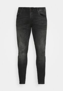 Jack & Jones Jjitom Jjoriginal- Jeans Skinny Fit - Black Denim -Mode Kleding Winkel 69b3f3179f7043448edf641dbf21425b