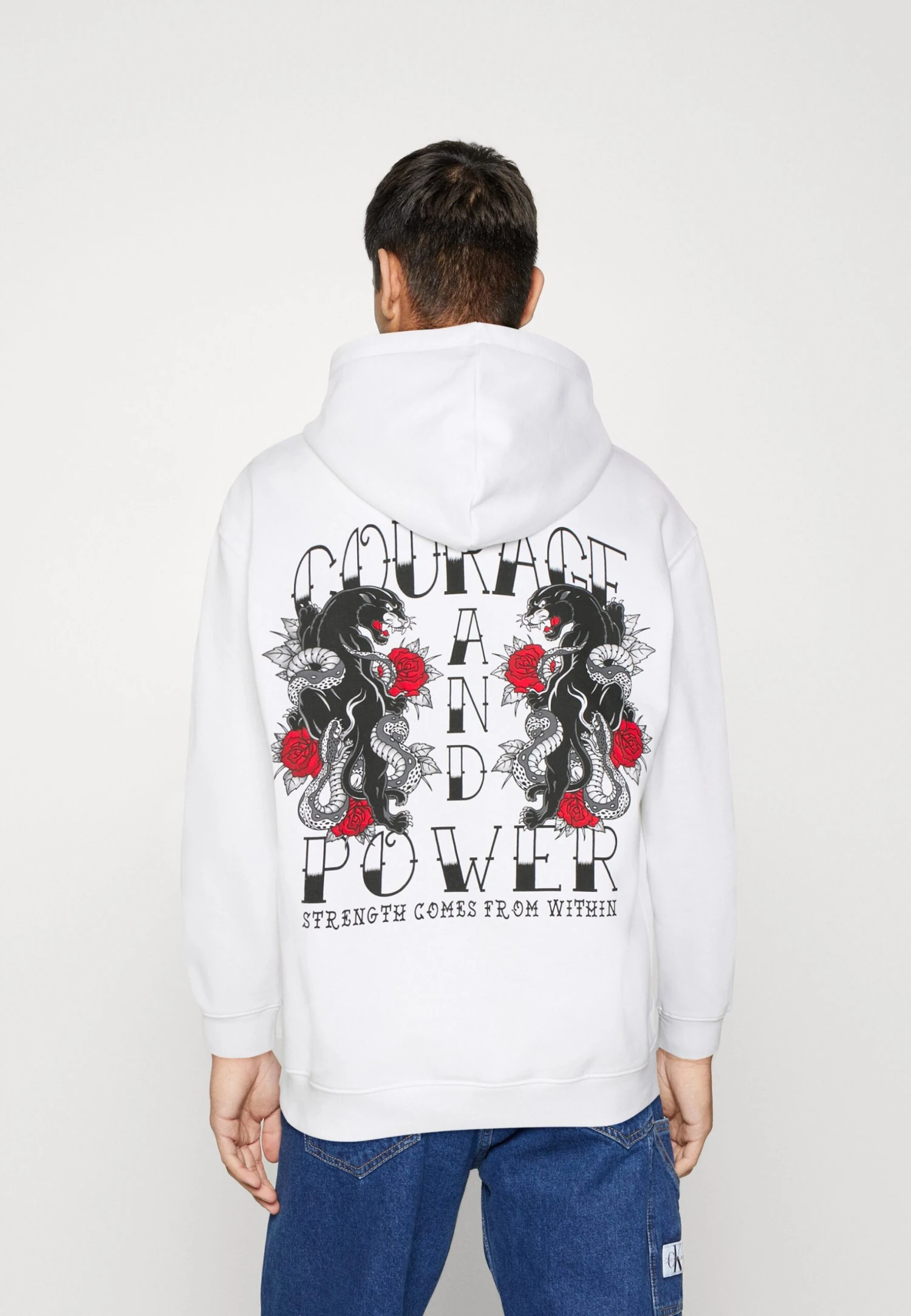 YOURTURN Unisex - Hoodie - White 1 YOURTURN Unisex - Hoodie - White