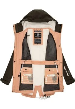 Marikoo Zimtzicke - Parka - Rose Anthracite -Mode Kleding Winkel 6d56c50ec64646f480d5b844c326a32d