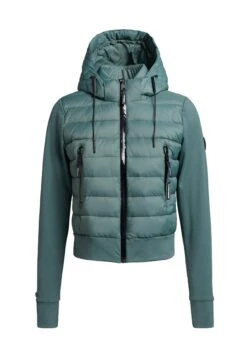 Khujo Dalis Matt - Jas - Kupfergrün -Mode Kleding Winkel 71926a2f3ef94869a2bb6c11b1119c8d