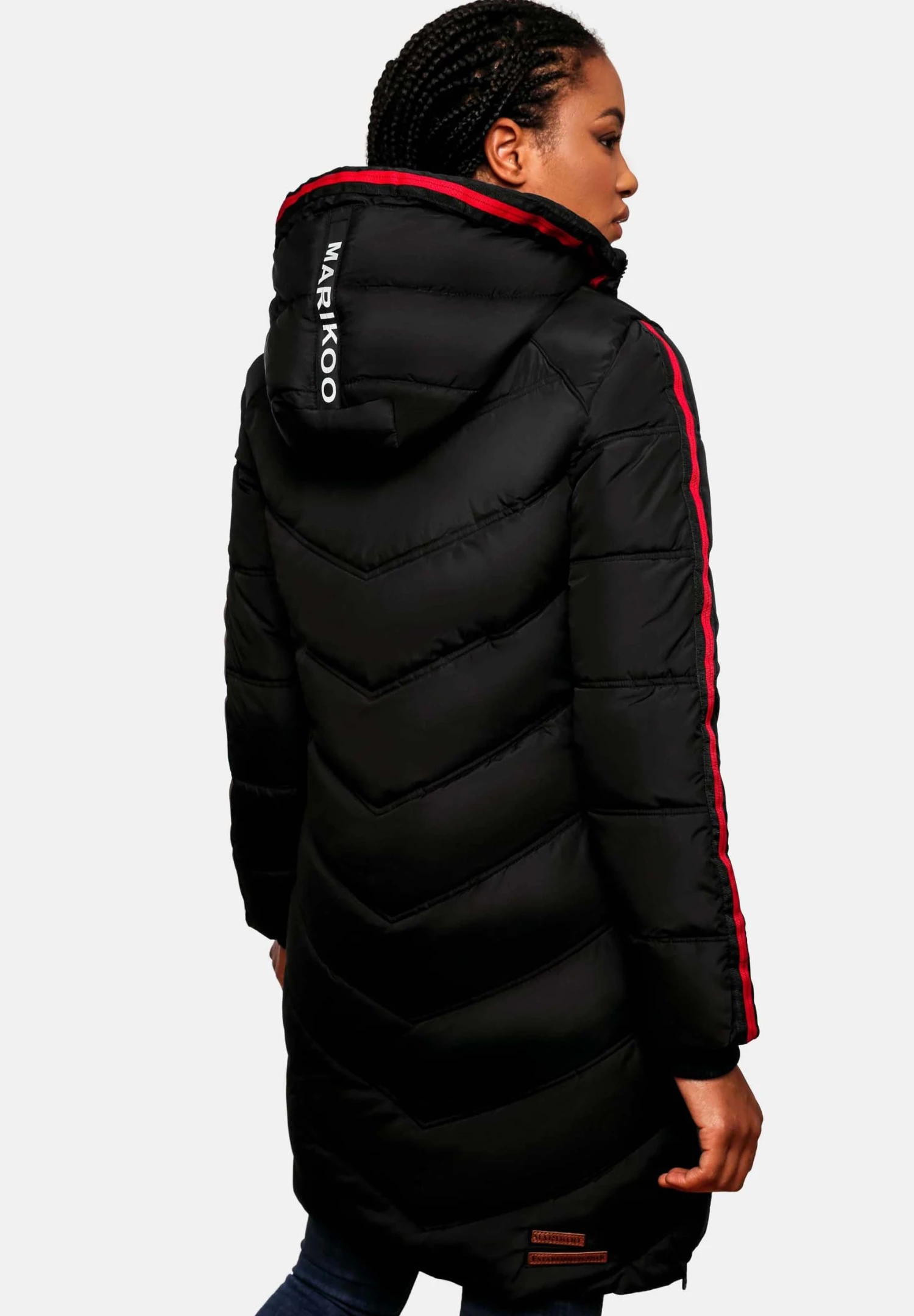 Marikoo Armasa - Winterjas - Schwarz 2 Marikoo Armasa - Winterjas - Schwarz - Afbeelding 2