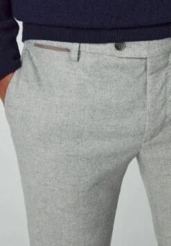 Hackett London Broken Twill Trs - Broek - Light Grey -Mode Kleding Winkel 7267bd1bba90424bb9c0988b90ba15b6