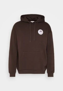 YOURTURN Unisex - Hoodie - Brown -Mode Kleding Winkel 792e1b46e3d8409ca296a6367dfd8942