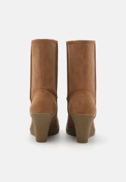 Anna Field Winter Boot - Enkellaarsjes Met Sleehak - Cognac 9 Anna Field Winter Boot - Enkellaarsjes Met Sleehak - Cognac -Mode Kleding Winkel 7996478d26b54973a4236206968037b1