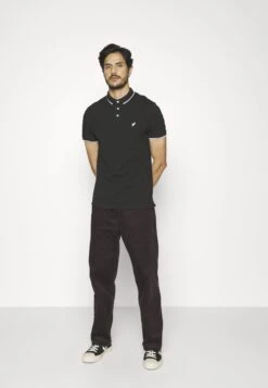 Pier One 2 Pack - Poloshirt - Black/Dark Blue