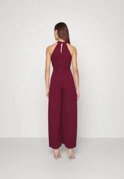 Wal G Arry Wide Leg- Jumpsuit - Wine -Mode Kleding Winkel 7ab2b1a02de84d2ba34a196f2009ea72
