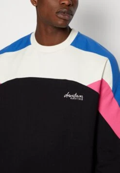 Kaotiko Crew Dru Unisex - Sweater - Ivory/Black/Royal/Fuxia -Mode Kleding Winkel 7ab595f3316e450499dd18dbf504ae28