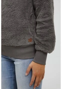 OXMO Oxanniki - Fleece Trui - Grey 10 OXMO Oxanniki - Fleece Trui - Grey -Mode Kleding Winkel 7adf09e2f6c0415b8542d8ca35dd8b88
