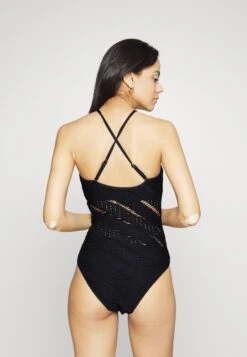 Seafolly Marrakesh High Neck One Piece - Badpak - Black -Mode Kleding Winkel 7b02cf10554e4133b5cab161fc11408f