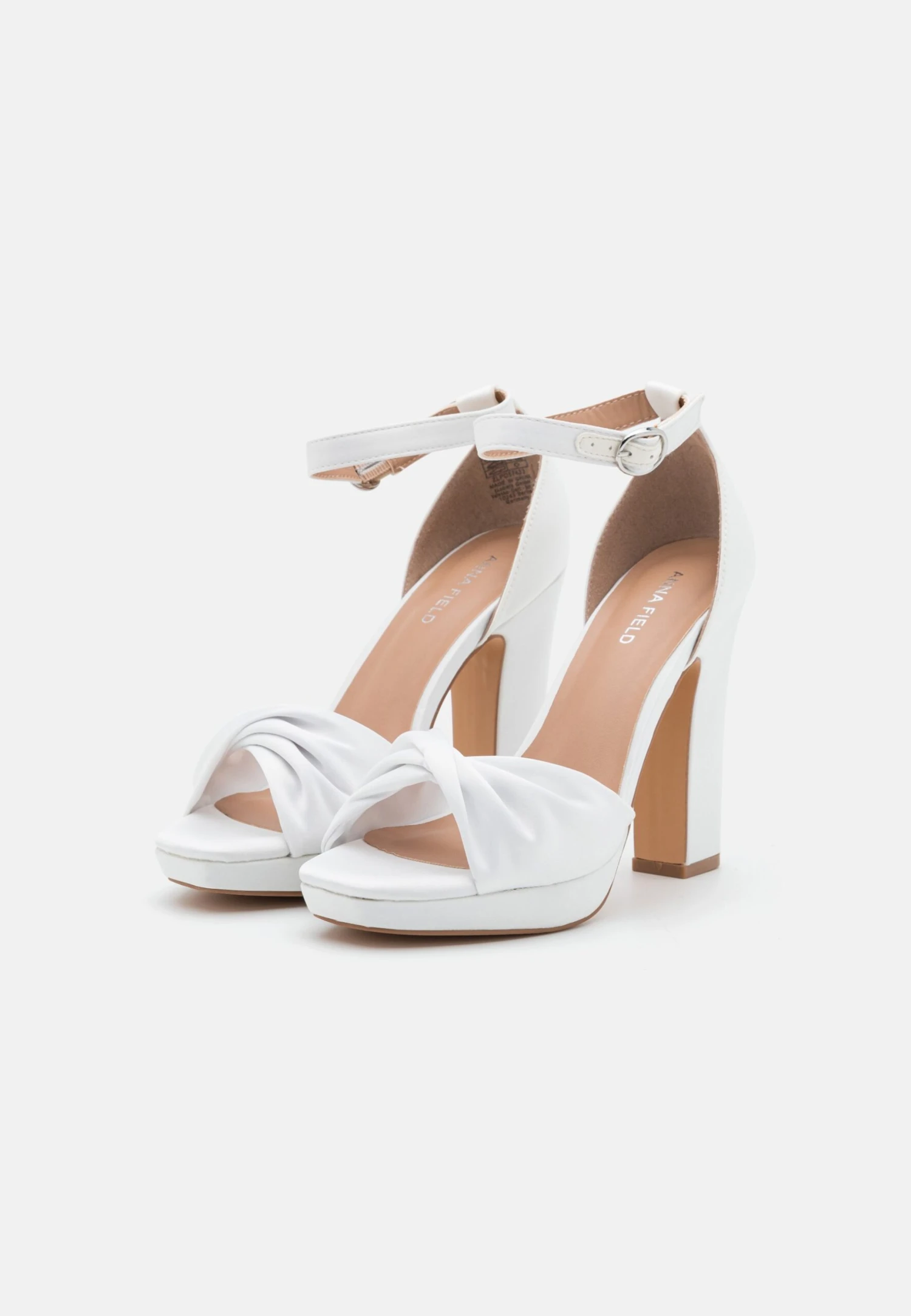 Anna Field Sandalen Met Hoge Hak - White 2 Anna Field Sandalen Met Hoge Hak - White - Afbeelding 2