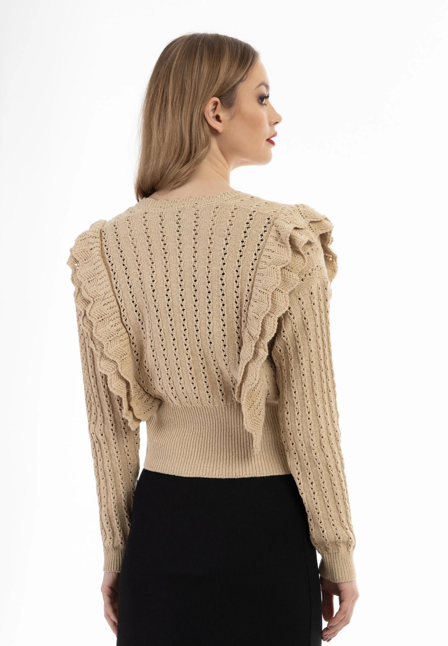 Faina Vest - Sand 3 Faina Vest - Sand - Afbeelding 3