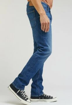 Lee Daren Zip Fly - Straight Leg Jeans - Blue Denim -Mode Kleding Winkel 8077482824c845d78b8706e60af13a33