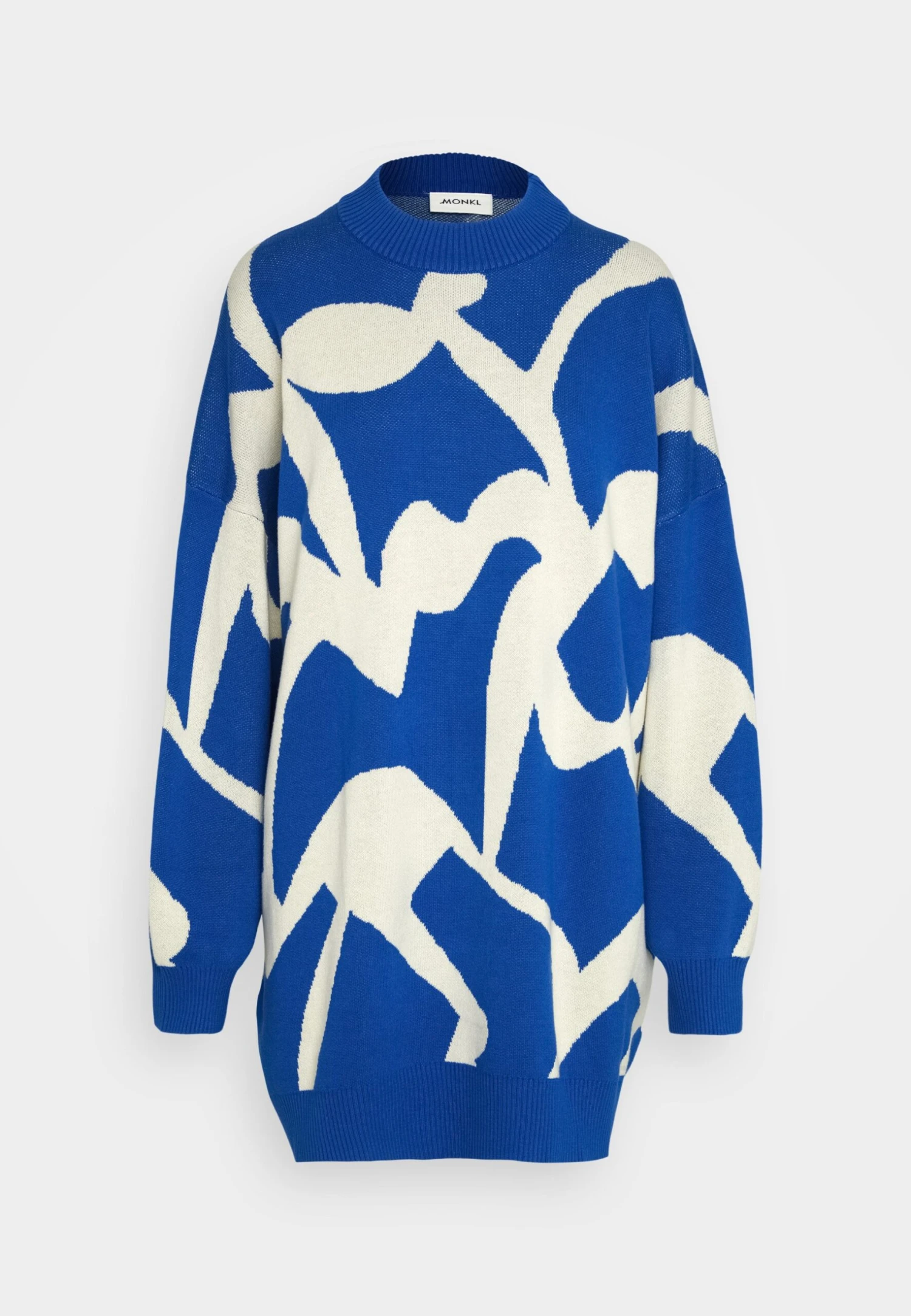 Monki Lisen Dress - Gebreide Jurk - Light Blue 5 Monki Lisen Dress - Gebreide Jurk - Light Blue - Afbeelding 5