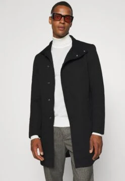 Only & Sons Onsoscar King Coat- Mantel - Black -Mode Kleding Winkel 82c547565e6d469083617340be5e46a6
