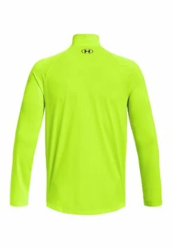 Under Armour Tech 1/2 Zip - Longsleeve - Lime Surge -Mode Kleding Winkel 83223fa2e56a4a4da93c24b1625801c6