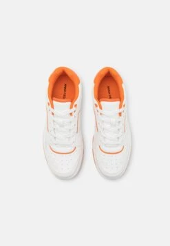 Sneakers Laag - White/Orange -Mode Kleding Winkel 85912b892bde4741a7980c020d03d2d5