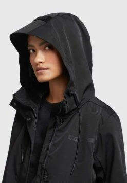 Khujo Jomana - Parka - Schwarz -Mode Kleding Winkel 88516fb2bbbe4a53984af49debfa84fc