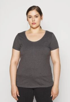 3Er Pack- T-Shirt Basic - White/Black/Dark Grey -Mode Kleding Winkel 889bd6ef98414779a2bf545c78919ebd