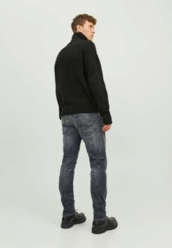 Jack & Jones Jjimike Jjoriginal Ge- Slim Fit Jeans - Grey Denim -Mode Kleding Winkel 8afceaf95ef74b7a84c1c79845dfe024