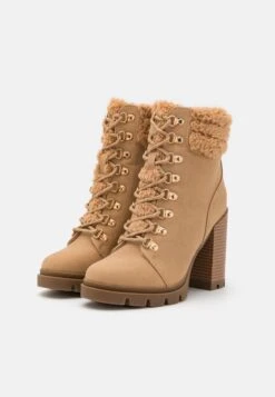 Anna Field Leather - Veterboots - Beige -Mode Kleding Winkel 8c53a7d661e54584a192aa05658ebfaa