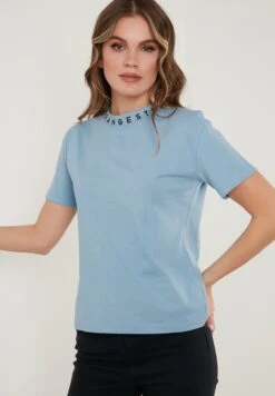 LELA Regular Fit - T-Shirt Print - Baby Blue 6 LELA Regular Fit - T-Shirt Print - Baby Blue -Mode Kleding Winkel 8dbde2c535f04560b944d6b99d5ef278