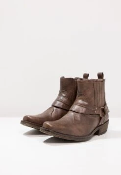 Mustang Cowboy-/Bikerlaarsjes - Braun -Mode Kleding Winkel 8e8911c872b24feb97a7736b47757411