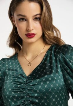 Faina Naemi - Blouse - Grün -Mode Kleding Winkel 9018833b61154ca795915162d6a5c417