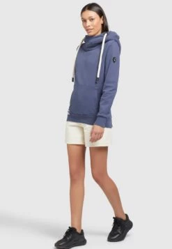 Khujo Rhabea - Hoodie - Dunkelblau -Mode Kleding Winkel 91afe145c430488fb87d0061808f7e45