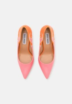 Steve Madden Vala - Hoge Hakken - Pink/Orange -Mode Kleding Winkel 96b5a52b9e114f5399181c2d2d991e69