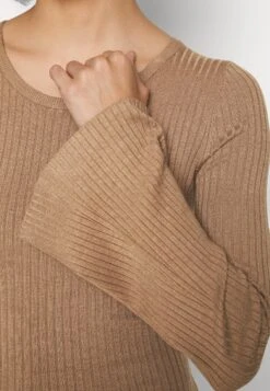 Even&Odd Knit Loose Fit Flared Sleeves Dress - Gebreide Jurk - Camel 11 Even&Odd Knit Loose Fit Flared Sleeves Dress - Gebreide Jurk - Camel -Mode Kleding Winkel 985c9311c81247d590fd7ae7363ae86a