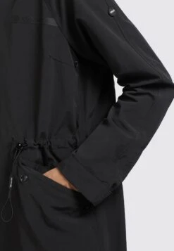 Khujo Marnia - Regenjas - Schwarz -Mode Kleding Winkel 98a6b76d9a424645ad61d75de2d67b73