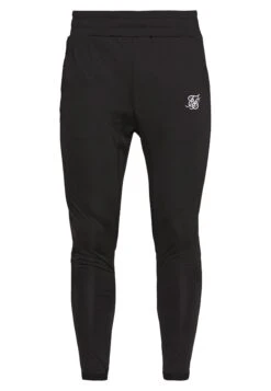 SikSilk Creased Pants - Trainingsbroek - Black -Mode Kleding Winkel 9948d8e71c744b5a8609169762bd0952